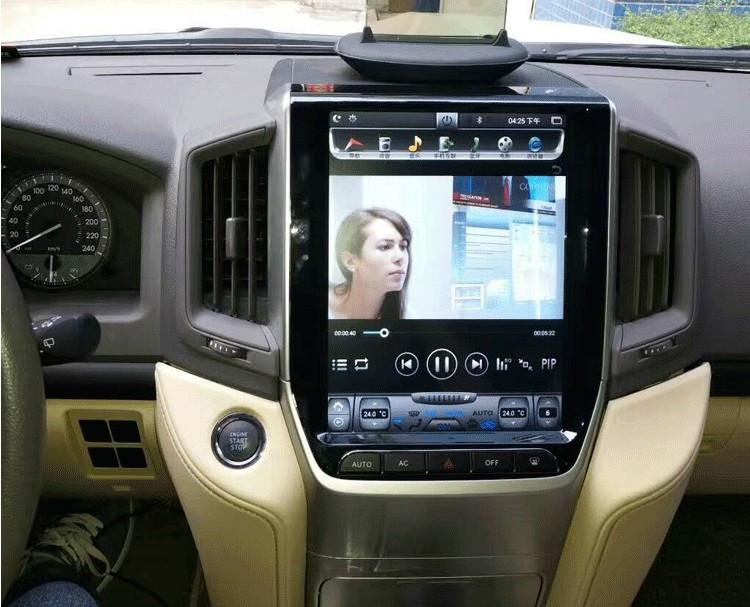 [ G6 octa-core ] 12.1" Vertical Screen Android 11 Fast Boot Navi Radio for Toyota Land Cruiser 2016 2017 | Phoenix Automotive