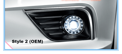 Pair Direct Bolt-on LED Fog Light Assembly Lamp for Nissan Rogue 2008 - 2016 - Smart Car Stereo Radio Navigation | In-Dash audio/video players online - Phoenix Automotive