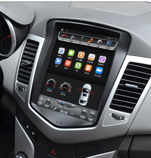 [open box] 10.4" Vertical Screen Android Navigation Radio for Chevrolet Cruze 2009 - 2015 | Phoenix Automotive