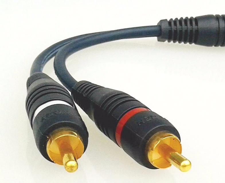 RCA Y adapter splitter one female to two male long Gold plated In-Dash audio/video players head unit stereo online Phoenix Automotive Android Radio Tesla-style T-style XL Large screen Vertical screen big screen Linkswell inc x knob joying Aucar auto AutoTecPro Navigation Systems Rhino dasaita American muscle nifty city merge screens seicane car radio