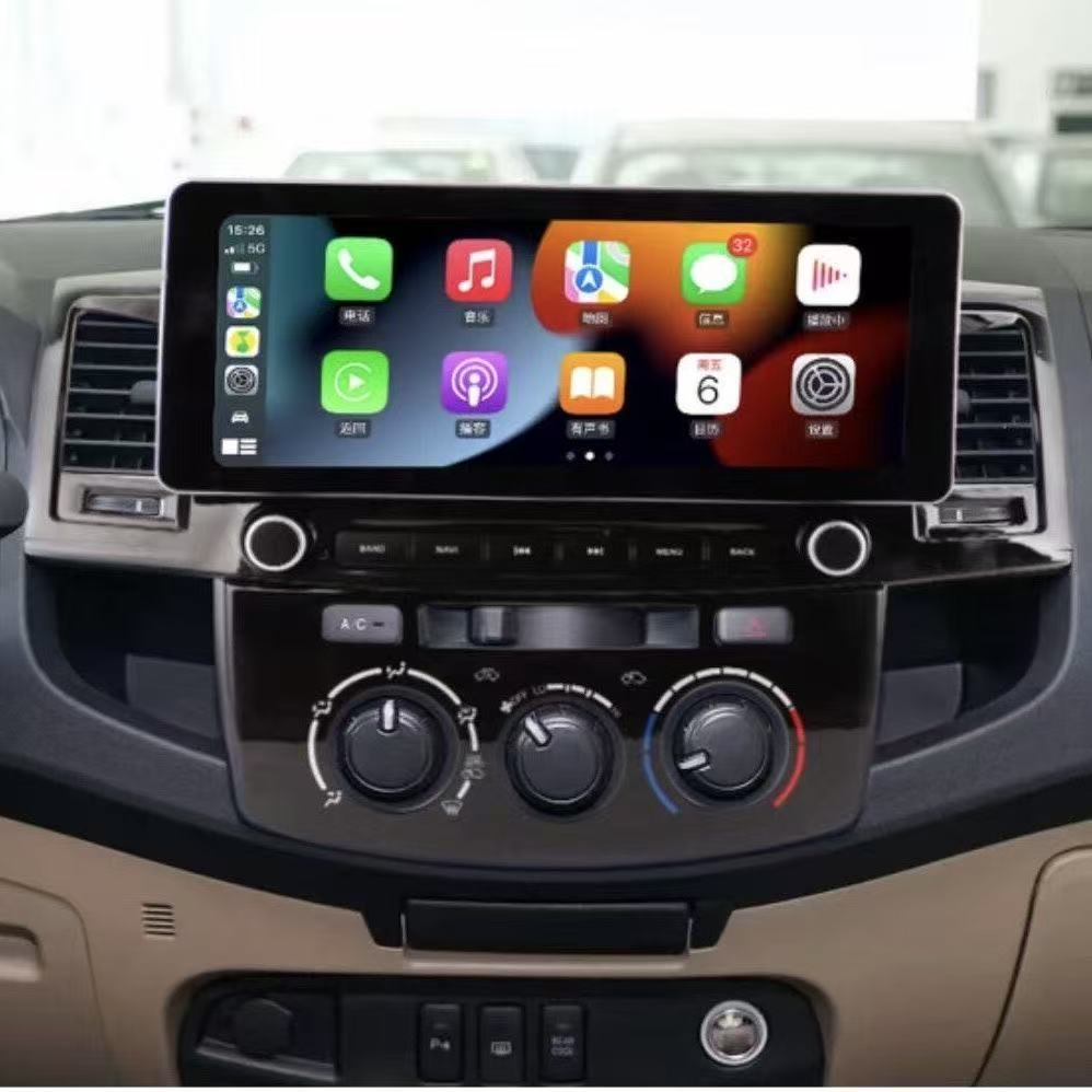 12.3 Inch Universal Car Radio Stereo Android Auto Carplay for Toyota Fortuner 2008-2015