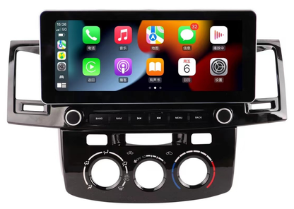 12.3 Inch Universal Car Radio Stereo Android Auto Carplay for Toyota Fortuner 2008-2015