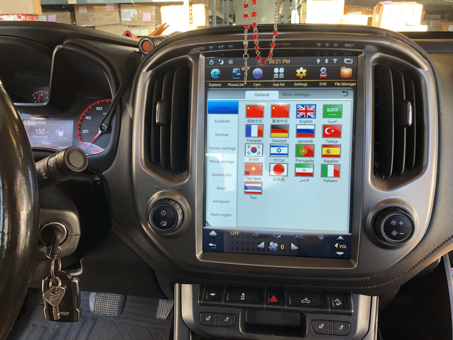 [ PX6 SIX-CORE ] 12.1" Android 9 Fast boot Vertical Screen Navigation Radio for Chevrolet Colorado GMC Canyon 2015 - 2018 - Smart Car Stereo Radio Navigation | In-Dash audio/video players onl