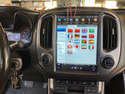 [ PX6 SIX-CORE ] 12.1" Android 9 Fast boot Vertical Screen Navigation Radio for Chevrolet Colorado GMC Canyon 2015 - 2018 - Smart Car Stereo Radio Navigation | In-Dash audio/video players onl