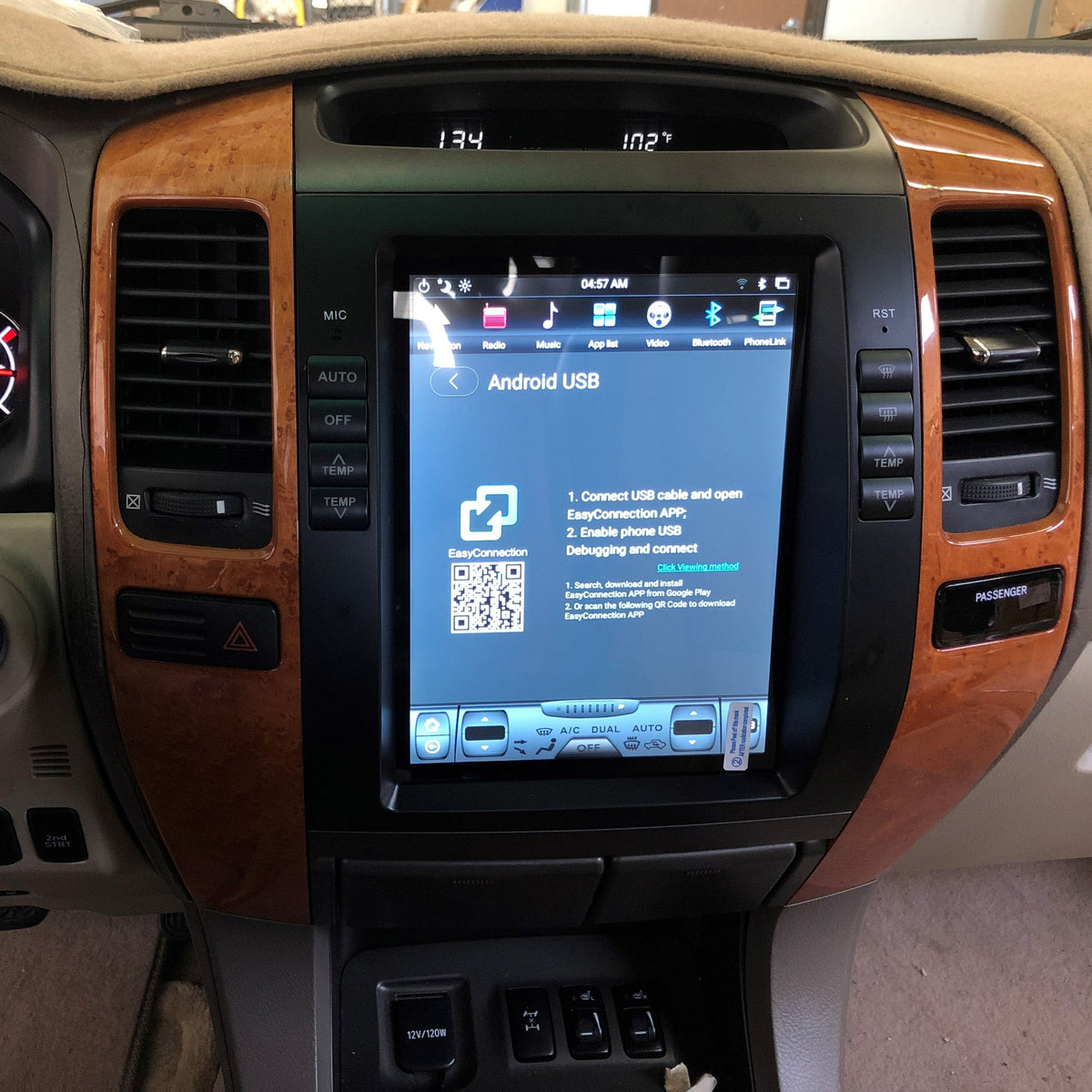 [ G6 octa-core ] 10.4" Vertical Screen Android 11 Fast boot Navigation Radio for Lexus GX 470 2003 - 2009 | Phoenix Automotive