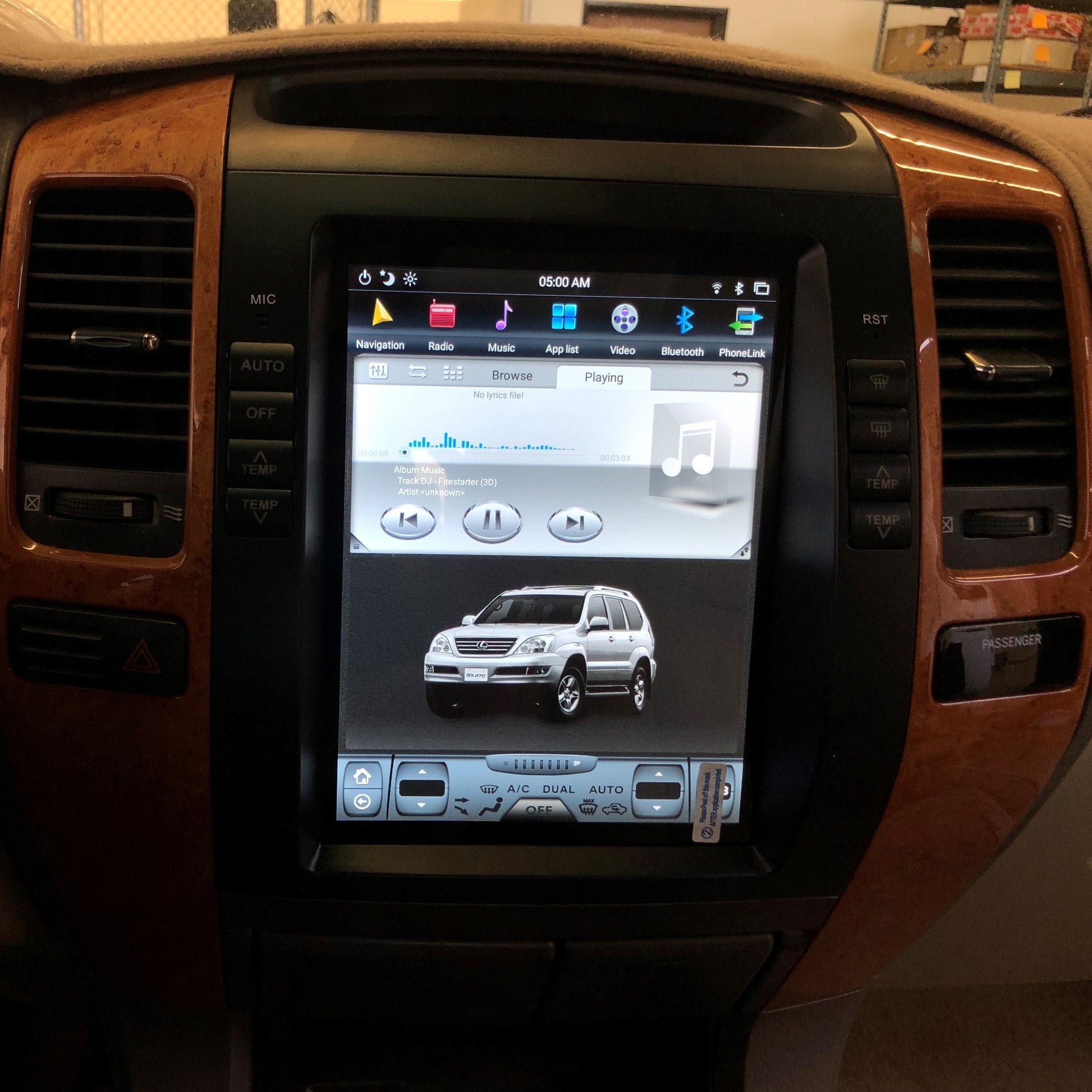 [ G6 octa-core ] 10.4" Vertical Screen Android 11 Fast boot Navigation Radio for Lexus GX 470 2003 - 2009 | Phoenix Automotive