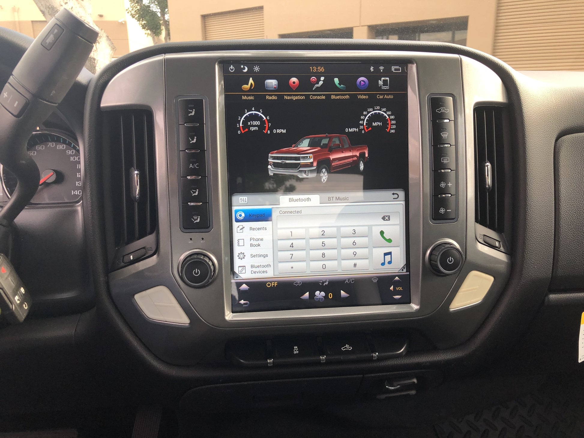 [Open box] [PX6 SIX-CORE] [Special Edition] 12.1" Android 9 Fast boot Navi Radio for Chevy Silverado GMC SIERRA 2014 - 2019 - Smart Car Stereo Radio Navigation | In-Dash audio/video players o