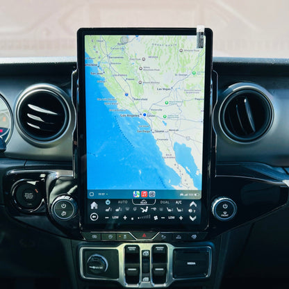 [ Hot-sale ] 12.1/14.5” Android 13/14 Vertical Screen Navigation Radio for Jeep Gladiator 2020 - 2023