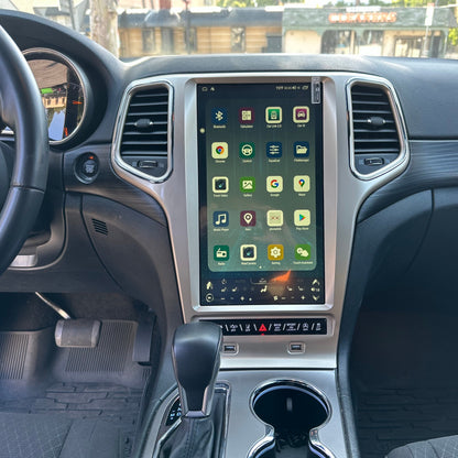 [ Hot-Sale] 13.6" Vertical Screen Android 13 Fast boot Navigation Radio for Jeep Grand Cherokee 2011 - 2022 | Phoenix Automotive