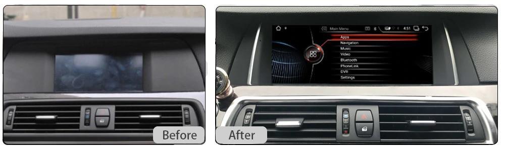 10.25" Android Navigation Radio for BMW 5 Series F10/F11  2010 - 2016 - Smart Car Stereo Radio Navigation | In-Dash audio/video players online - Phoenix Automotive