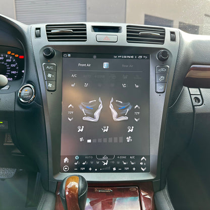 [Open box] 13" Vertical Screen Android 13 Fast boot Navi Radio For Lexus LS 460 600 600h 2007 - 2012 | Phoenix Automotive