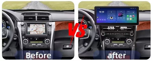 12.3 Inch Universal Car Radio Stereo Android Auto Carplay for Toyota Camry 2012-2014