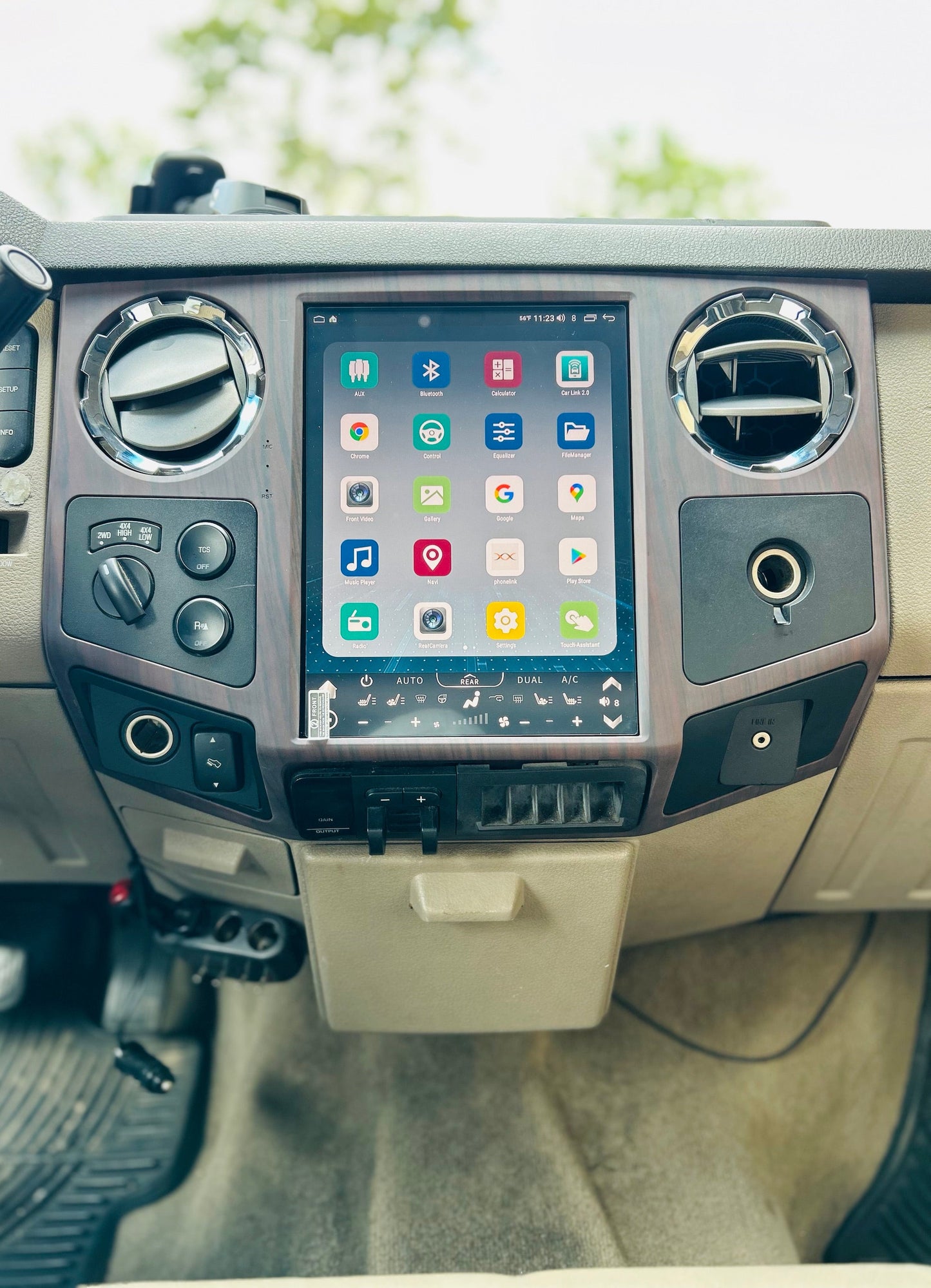 [Open Box] 12.1 inch Android 13/14 Vertical Screen Navigation Radio for Ford F-250 F-350 Super Duty trucks 2008 - 2016