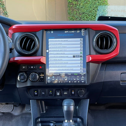 SC7870/Qualcomm6125 12.1” Android 13 fast boot Vertical Screen Navigation Radio for Toyota Tacoma 2016 - 2023 | Phoenix Automotive