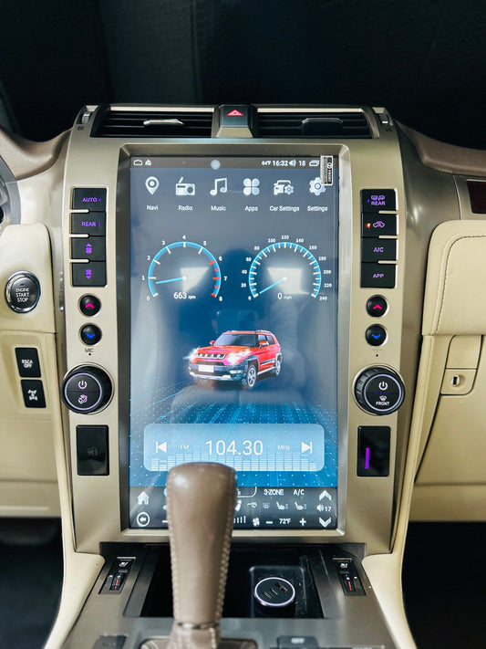 15.6" Android 13/14 Fast boot Navigation Radio for Lexus GX 400 GX 460 2010 - 2021