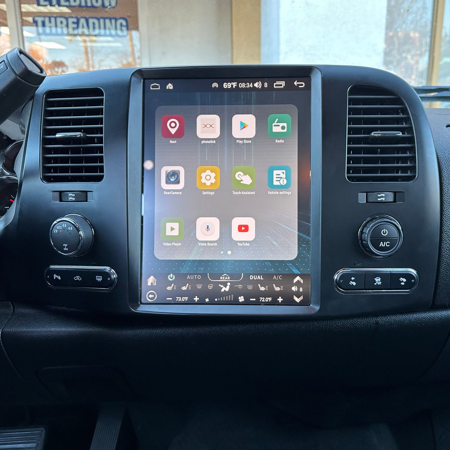 [Open box] 12.1” Android 10 fast boot Vertical Screen Navigation Radio for Chevrolet Silverado GMC Sierra 2007 - 2013 In-Dash audio/video players head unit stereo online Phoenix Automotive Android Radio Tesla-style T-style XL Large screen Vertical screen big screen Linkswell inc x knob joying Aucar auto AutoTecPro Navigation Systems Rhino dasaita American muscle nifty city merge screens seicane car radio