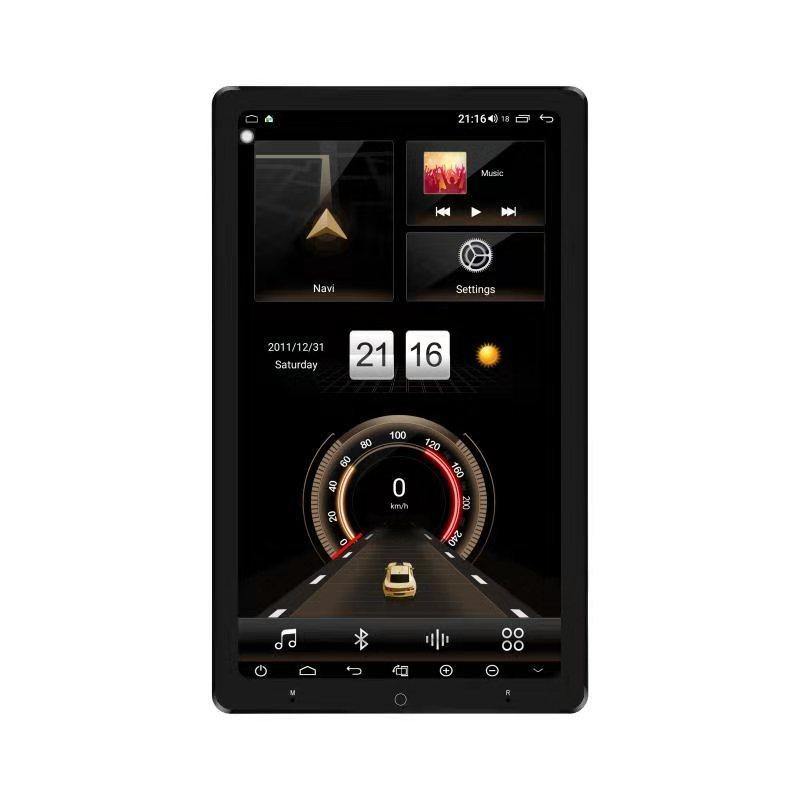 open box 13.3" Android 8.1 Universal double din Navigation Radio with Motorized rotatable screen - Smart Car Stereo Radio Navigation | In-Dash audio/video players online - Phoenix Automotive