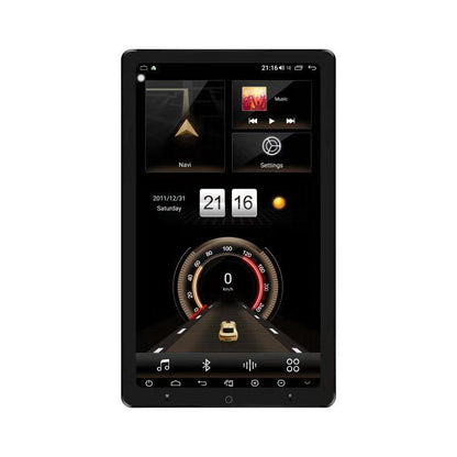 open box 13.3" Android 8.1 Universal double din Navigation Radio with Motorized rotatable screen - Smart Car Stereo Radio Navigation | In-Dash audio/video players online - Phoenix Automotive