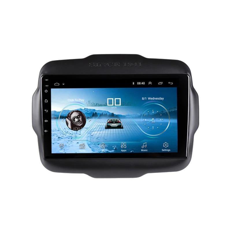 [ open box ] 9" Octa-Core Android Navigation Radio for Jeep Renegade 2015 - 2019 In-Dash audio/video players head unit stereo online Phoenix Automotive Android Radio Tesla-style T-style XL Large screen Vertical screen big screen Linkswell inc x knob joying Aucar auto AutoTecPro Navigation Systems Rhino dasaita American muscle nifty city merge screens seicane car radio