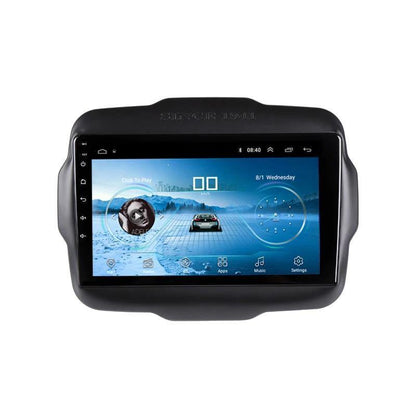[ open box ] 9" Octa-Core Android Navigation Radio for Jeep Renegade 2015 - 2019 In-Dash audio/video players head unit stereo online Phoenix Automotive Android Radio Tesla-style T-style XL Large screen Vertical screen big screen Linkswell inc x knob joying Aucar auto AutoTecPro Navigation Systems Rhino dasaita American muscle nifty city merge screens seicane car radio