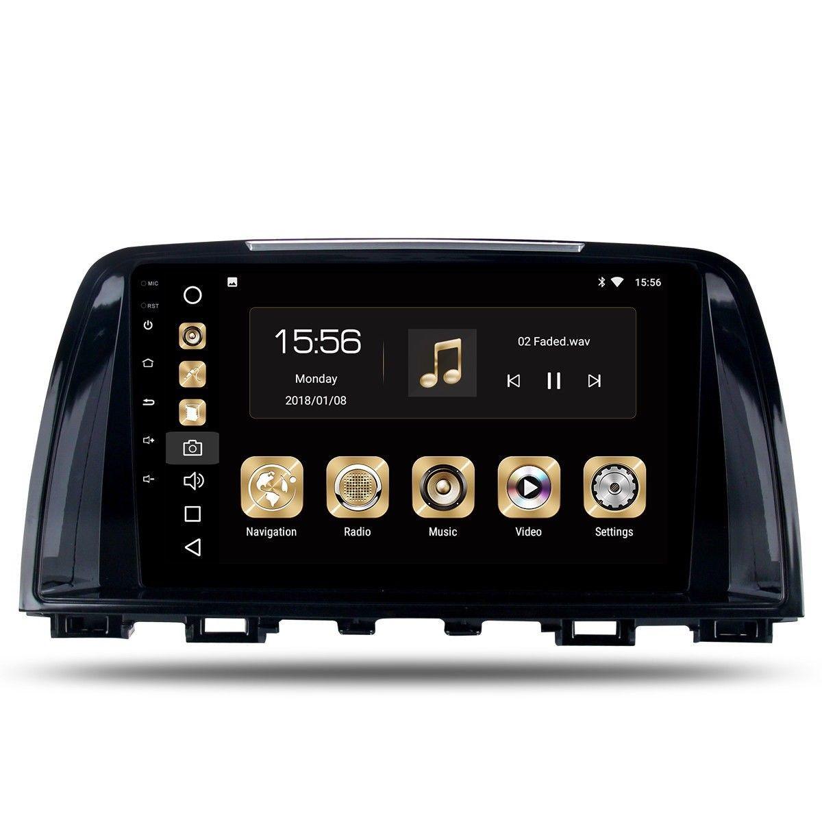 9" Octa-Core Android Navigation Radio for Mazda 6 2009 - 2013 In-Dash audio/video players head unit stereo online Phoenix Automotive Android Radio Tesla-style T-style XL Large screen Vertical screen big screen Linkswell inc x knob joying Aucar auto AutoTecPro Navigation Systems Rhino dasaita American muscle nifty city merge screens seicane car radio