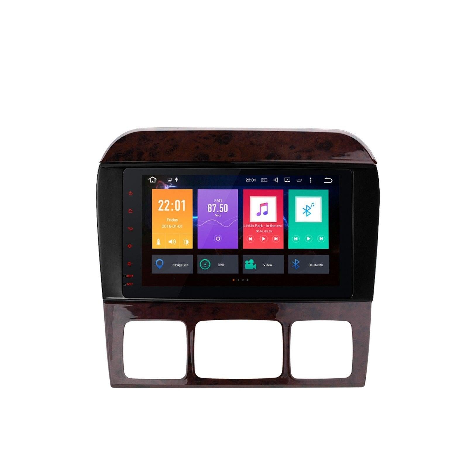 9" Octa-Core Android Navigation Radio for Mercedes-Benz S-class 1998 - 2005 | Phoenix Automotive