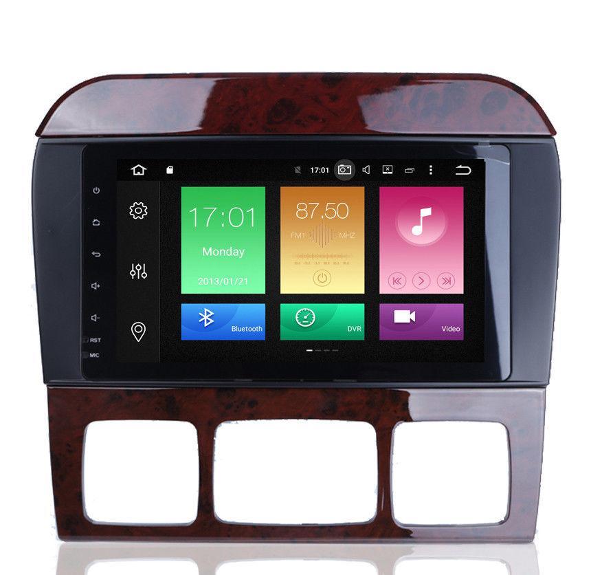 9" Octa-Core Android Navigation Radio for Mercedes-Benz S-class 1998 - 2005 - Smart Car Stereo Radio Navigation | In-Dash audio/video players online - Phoenix Automotive