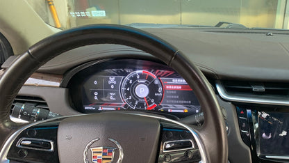 12.3 inch LCD Screen Digital Cluster Gauge for Cadillac SRX 2013-2015 Speedometer Replacement Dashboard Instrument Cluster Digital Display Panel