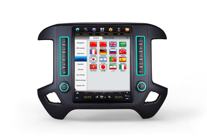 [Open Box] 12.1" Android 7.1 Fast Boot Vertical Screen Navigation Radio for Chevrolet Silverado GMC SIERRA 2014 - 2018 - Smart Car Stereo Radio Navigation | In-Dash audio/video players online