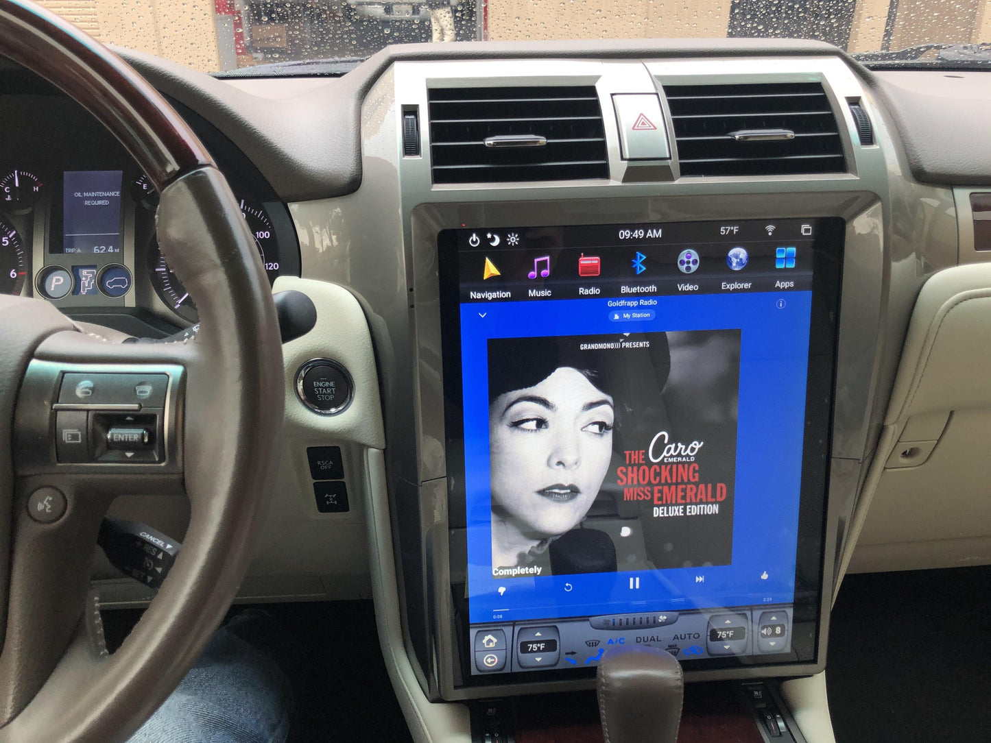 OPEN BOX [ PX6 Six-core ] 15" Android 9 Fast boot Navigation Radio for Lexus GX 400/460 2010 - 2018 - Smart Car Stereo Radio Navigation | In-Dash audio/video players online - Phoenix Automoti