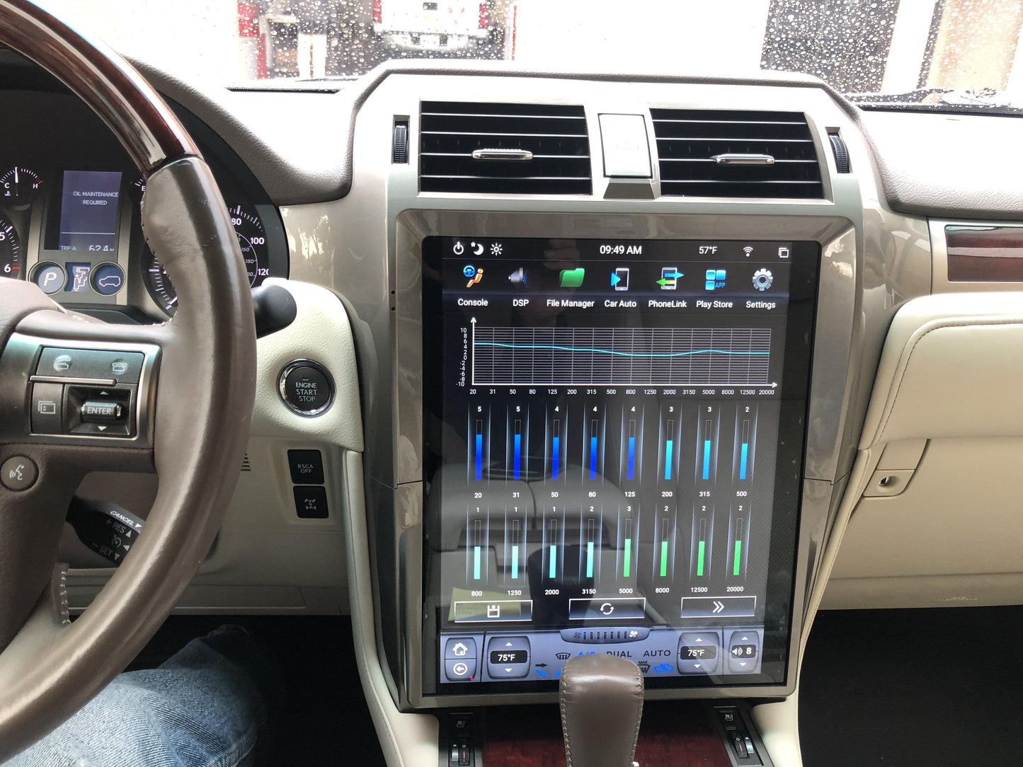 OPEN BOX [ PX6 Six-core ] 15" Android 9 Fast boot Navigation Radio for Lexus GX 400/460 2010 - 2018 - Smart Car Stereo Radio Navigation | In-Dash audio/video players online - Phoenix Automoti