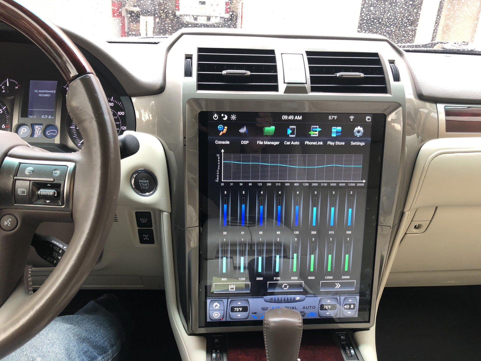 OPEN BOX [ PX6 Six-core ] 15" Android 9 Fast boot Navigation Radio for Lexus GX 400/460 2010 - 2018 - Smart Car Stereo Radio Navigation | In-Dash audio/video players online - Phoenix Automoti