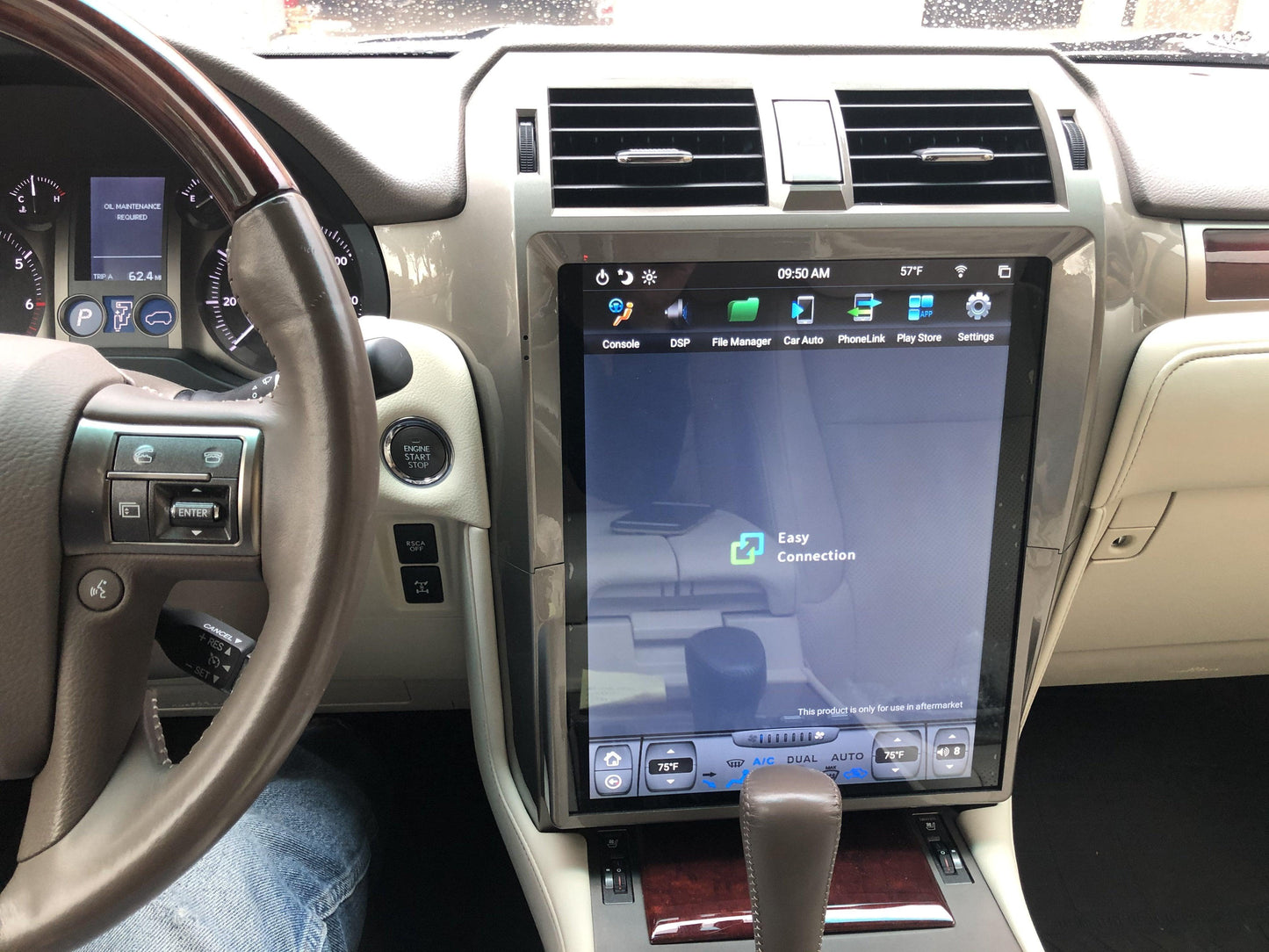 OPEN BOX [ PX6 Six-core ] 15" Android 9 Fast boot Navigation Radio for Lexus GX 400/460 2010 - 2018 - Smart Car Stereo Radio Navigation | In-Dash audio/video players online - Phoenix Automoti