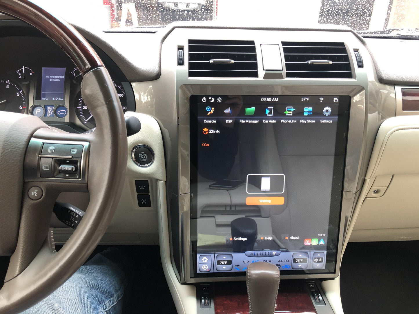 OPEN BOX [ PX6 Six-core ] 15" Android 9 Fast boot Navigation Radio for Lexus GX 400/460 2010 - 2018 - Smart Car Stereo Radio Navigation | In-Dash audio/video players online - Phoenix Automoti