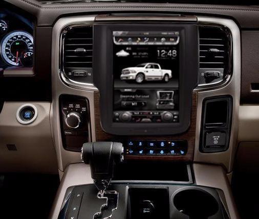 [ PX6 SIX-CORE ] 10.4" Android 9 Fast Boot Vertical Screen 1 button Navi Radio for Dodge Ram 2013 - 2018 - Phoenix Android Radios